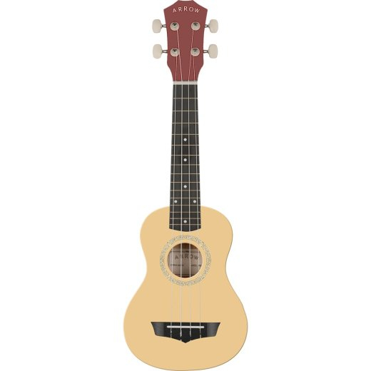 Arrow PB10 NA Soprano Natural w/bag - Soprano ukulele