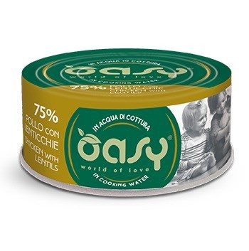 OASY More Love Kana läätsedega - märgkassitoit - 70g