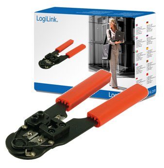 Logilink RJ45 kriimusti tööriist lõikajaga metallist
