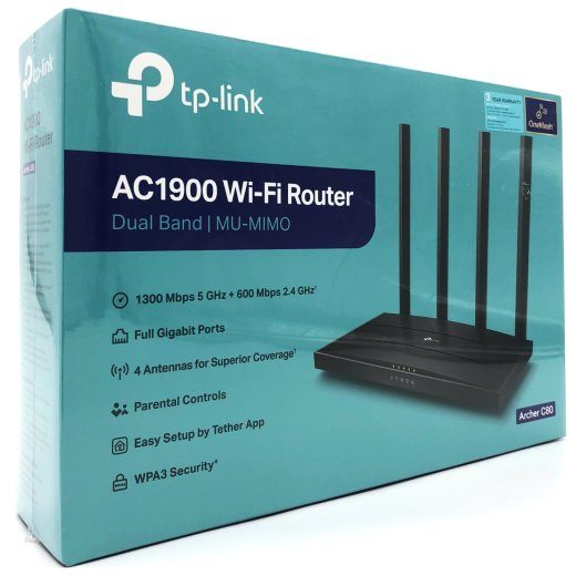 TP-Link Archer C80 V1 Juhtmeta Ruuter