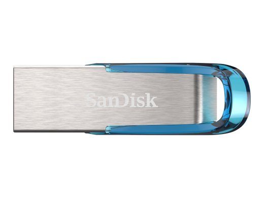 SanDisk Ultra Flair 128GB USB 3.0 mälmälukaart sinine hõbedane