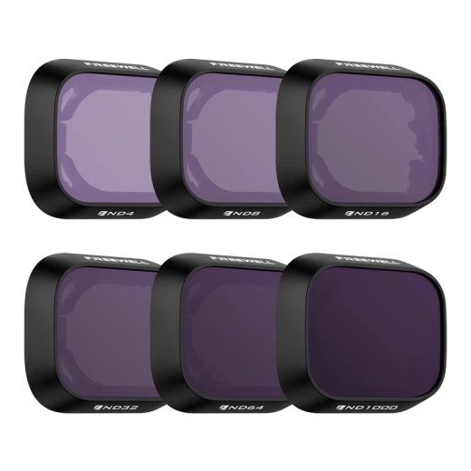 6 Freewelli päevafiltri komplekt DJI Mini 3 Pro / Mini 3 jaoks