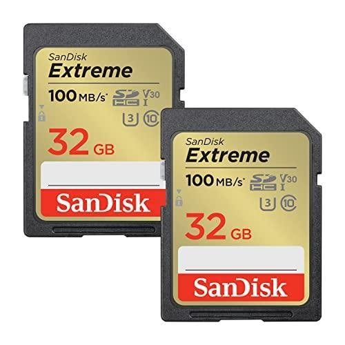 SanDisk Extreme - flashmälukaart - 32 - SDHC UHS-I - 2 tk.