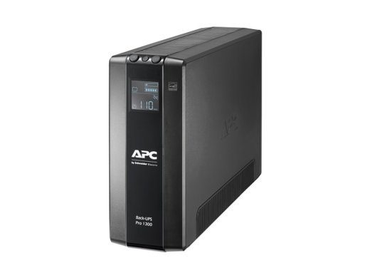 Schneider Electric APC Back-UPS Pro, torn, 230V, 8x IEC C13 pistikupesad, AVR, LCD, kasutaja vahetatav aku BR1300MI 1300 VA 780 W 230 V