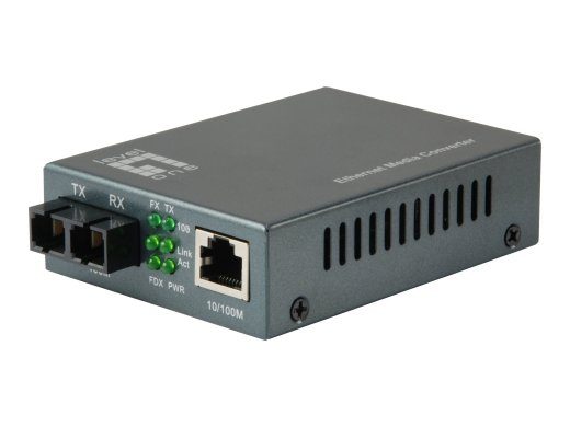 LevelOne FVT-1105 kiudoptilise media konverter Ethernet Fast Ethernet