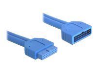 Delock USB 3.0 Pin Header USB pikenduskaabel 45cm Sinine
