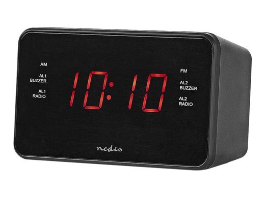 Nedis CLAR002BK must taimeradio