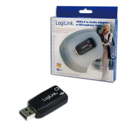 Logilink USB heliadapter, 5.1 helikiirus