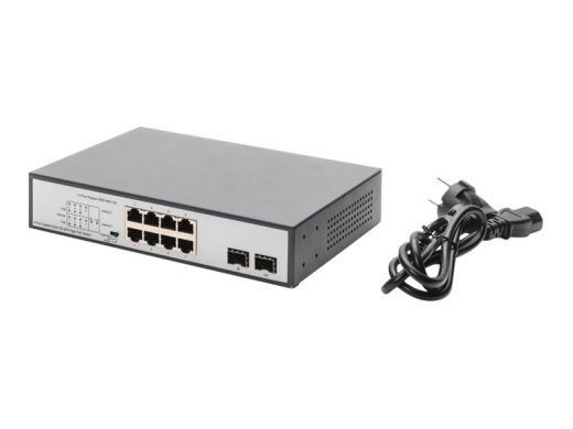 DIGITUS DN-95140 8-portine Gigabit PoE++ lüliti
