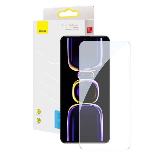 Baseus grūdinto stiklo ekranų apsauga Redmi K60/K60 Pro