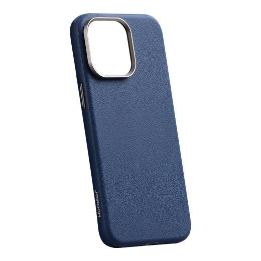 Magnetiline kaitsephonekott Joyroom JR-BP007 iPhone 15 Pro Max jaoks (sinine)