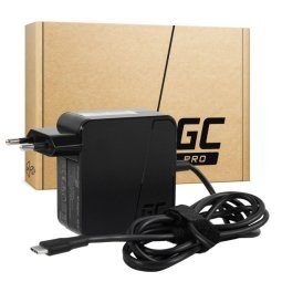 GreenCell AD134PV2 laadija USB-C PD 65W (5V-3A, 9V-3A, 12V-3A, 15V-3A, 20V-3.25A)