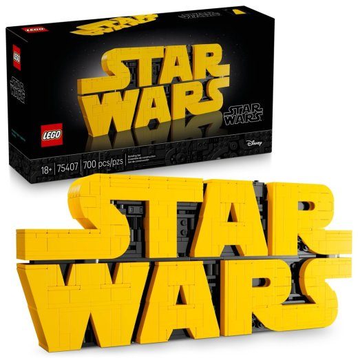 LEGO STAR WARS 75407 Brick-Built Star Wars Logo