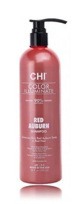 CHI Color Illuminate punane auburn šampoon värvitud juustele 739 ml