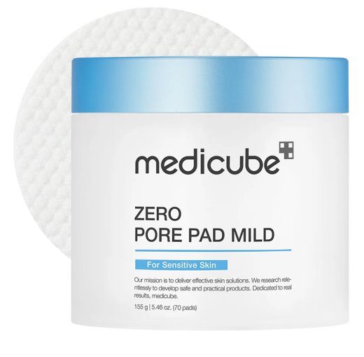 MEDICUBE Zero Pore padjad Mild, 70 tk