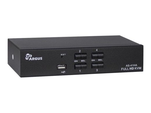 Argus KVM AS-41HA KVM/Audio Switch Desktop