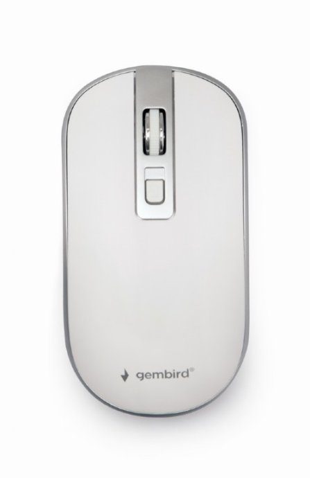 Gembird Wireless Optical mouse MUSW-4B-05 Optical mouse USB White