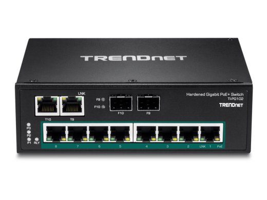 TRENDnet TI-PG102 10-portiline Gigabit PoE+ lüliti