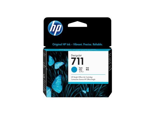 HP 711 originaal tindikassett CZ130A tsüaan standardmaht 29ml 1tk