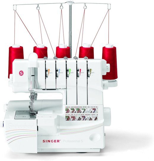 Overlock Singer 14T968 õmblusmasin, elektrivool, valge