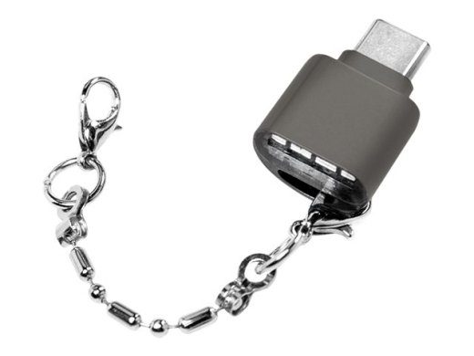 LogiLink USB-C microSD Mälukaardi Lugeja Võtmehoidja