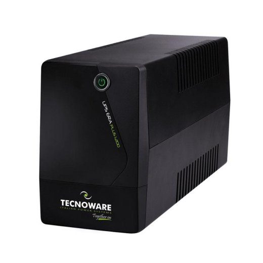 USV TECNOWARE 840 Watt 1200 VA Wellenformtyp Modifizierte Sinuswelle LineInteractive Phase 1 phase FGCERAPL1202SCH