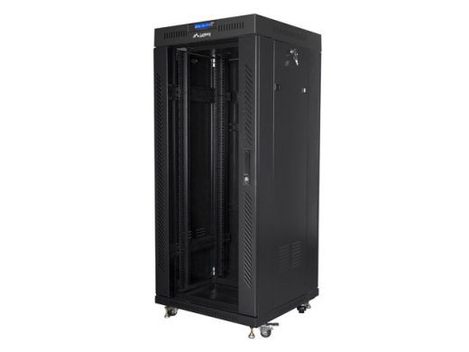 Lanberg Ruumikaapp 19" vaba seisev 27U/600x600 (tasapakk) klausuugiga lCD V2 FF01-6627-12BL Must
