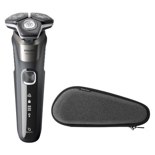„Philips 5000 Series S5887“ barzdos kirpimo mašinėlė pilka