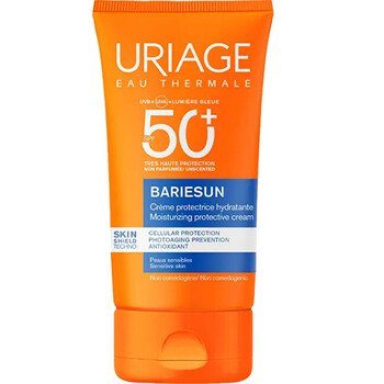 Bariesun Protective Unscented Cream SPF 50+ - Moisturizing tanning cream 50ml