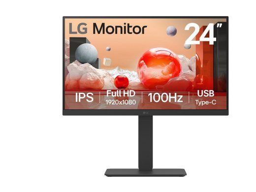 LG 24BA650-B 24 IPS 1920 x 1080 (Full HD) HDMI DisplayPort USB-C 100Hz Ankorgaad