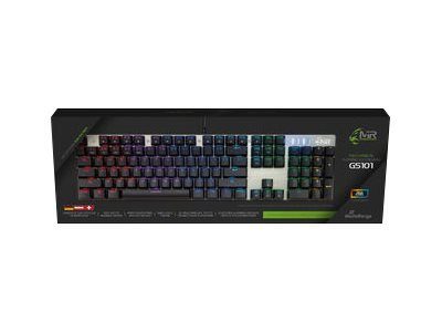 MediaRange Gaming Series MRGS101 Mehhaaniline RGB Saksakeelne Klaviatuur