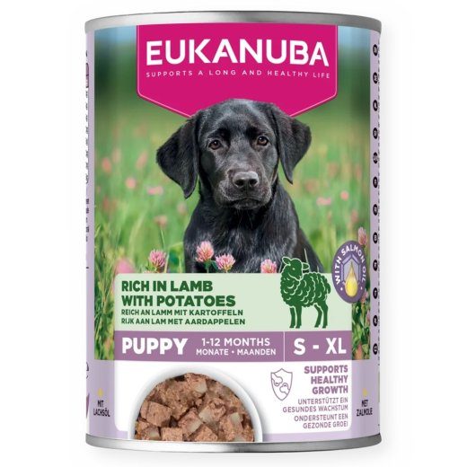 EUKANUBA Life Care Puppy Rich in lamb and potatoes - märgkoeratoit - 400g