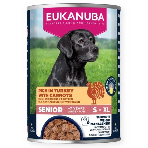 EUKANUBA Life Care Senior Rich in turkey with carrots - niisked koera toidud - 400g