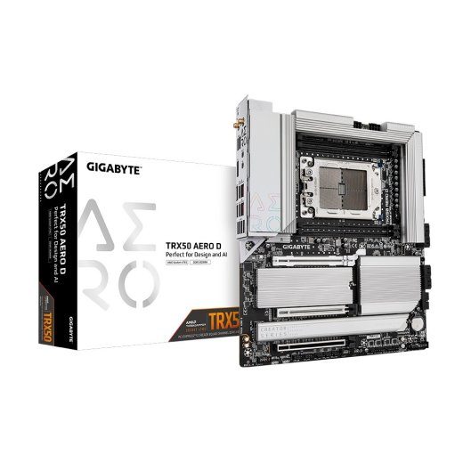 Gigabyte TRX50 AERO D Laiendatud ATX Socket sTR5 Amd TRX50