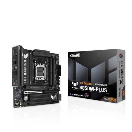 ASUS TUF Gaming B850M-PLUS mATX AM5 Eemand
