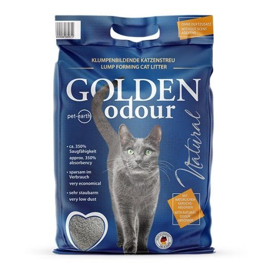 GOLDEN Lõhnalooduslik - bentoniidipõhjakivi - 7kg