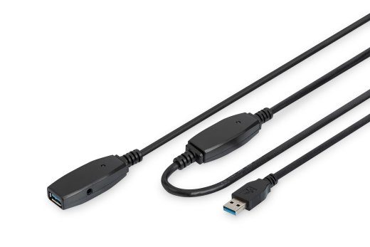 Digitus Aktiivne USB 3.0 Pikenduskaabel DA-73106