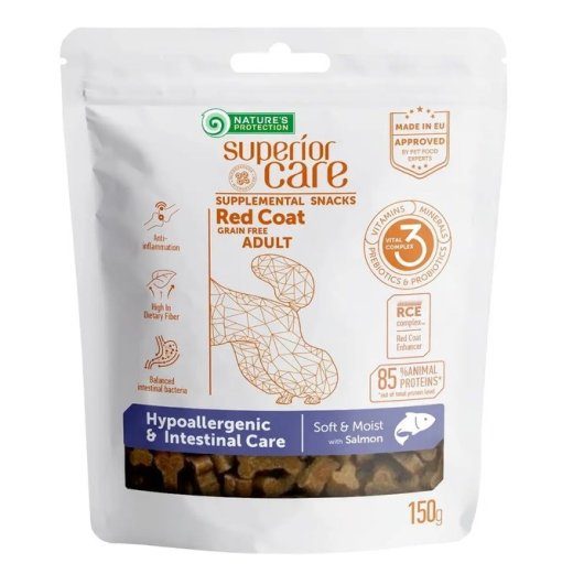 NATURE'S PROTECTION Superior Care täiskasvanud lõhega - koeraõiustatud - 150g