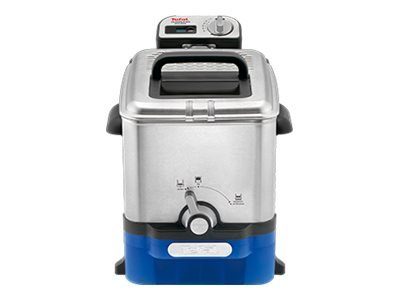 Tefal Oleoclean Pro fritüür 3,5liitrit harjatud roostevaba teras/sinine