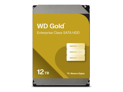 WD Gold Hard Drive WD122KRYZ 12TB 3.5 Serial ATA-600 7200rpm