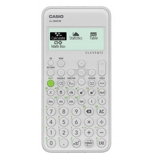 CASIO FX-350CW TEADUSLIK KONTORIKALKULAATOR, hall