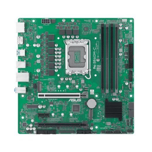 Mainboard ASUS Intel B860 LGA 1851 (Socket V1) micro ATX RAM DDR5-SDRAM 4xSlots 2xNumber of M.2 (M) slots PROB860M-C-CSM