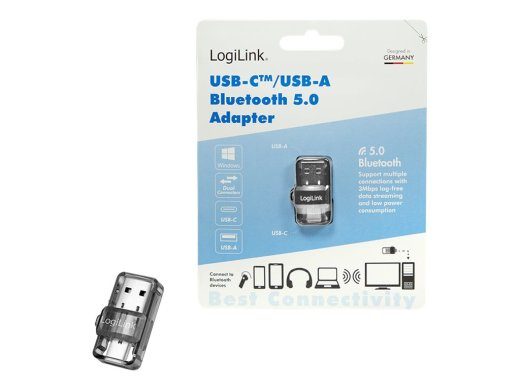 LogiLink USB-C 3.2 kuni USB-A 3.2 võrguadapter 3Mbps juhtmevaba