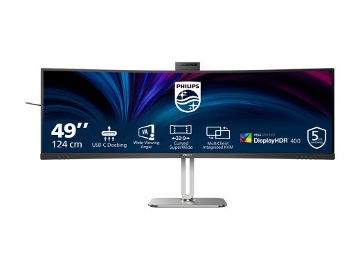 Philips 49B2U5900CH 49'' VA 5120 x 1440 (UltraWide) HDMI DisplayPort USB-C 75Hz Docking Monitor