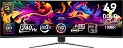 MSI MPG 491CQPX QD-OLED 49 UltraWide HDMI DisplayPort USB-C 240Hz Monitor