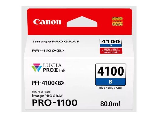 Canon PFI-4100 B Blue Ink Tank