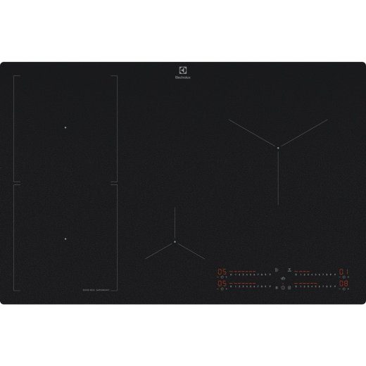 Electrolux Serie 700 EIS82453IZ Juoda Įleidžiama 80 cm Zona indukcijos kaitlentė 4 zona(s)