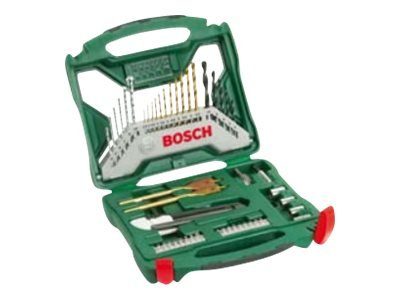 Bosch X-Line Titanium kruvikeeraja, puuri ja pistikuga komplekt
