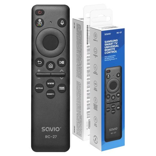 SAVO RC-27 universaalne/asenduskaugjuhtimispult SAMSUNG TV jaoks – SMART TV