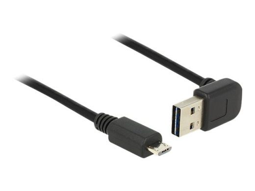 Delock lihtne USB-kaabel 50cm must